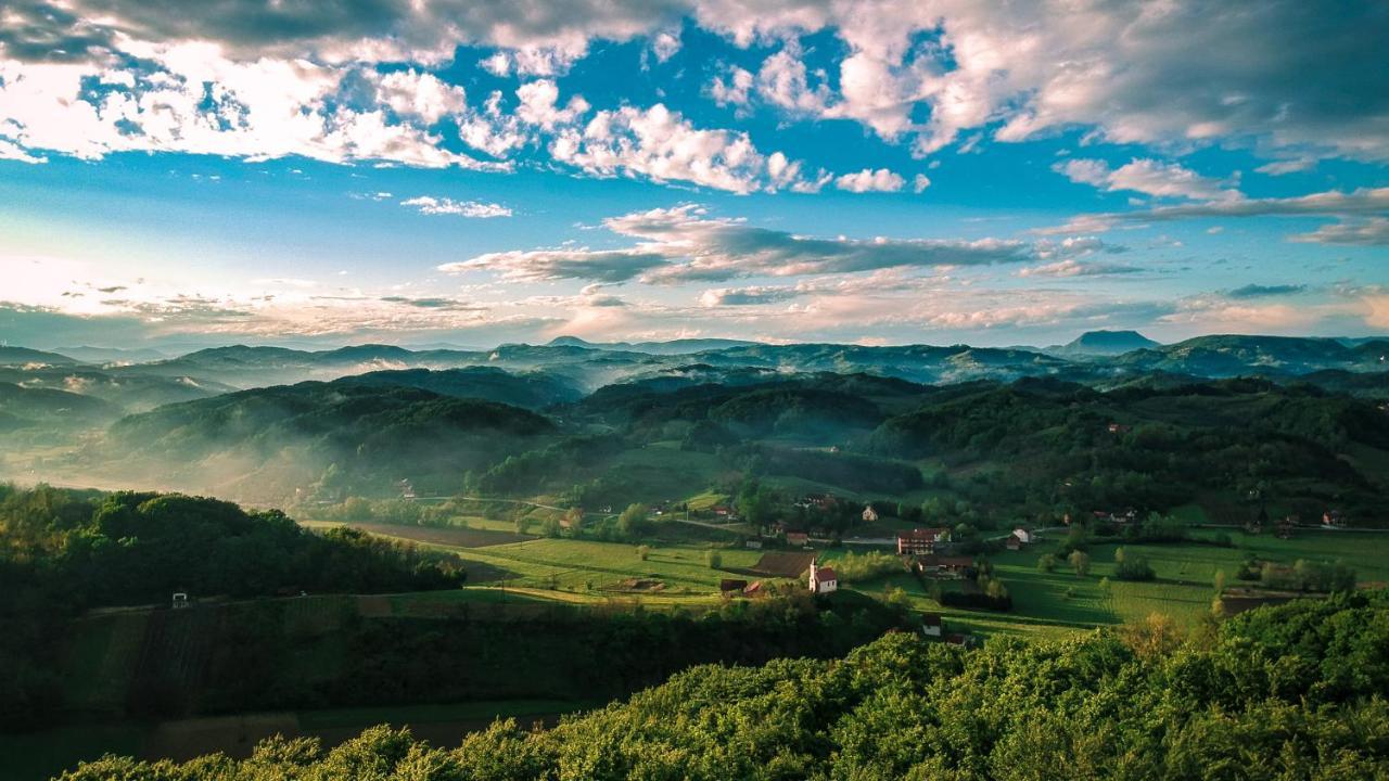 Green Hills Cottage In Zagorje With Magnificent View Ravnice-Desinicke Экстерьер фото